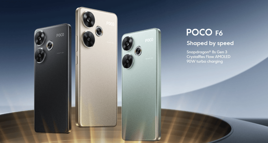 POCO F6/POCO F6 pro price, specs, launch date, review, camera, battery, processor, and more